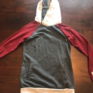 Double Hooded Sweatshirt sz small